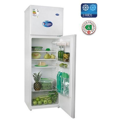 Heladeras Refrigerador James Frió Natural 138l Rjn 20 K