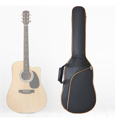 Guanchuan Bolsa De Guitarra Eléctrica Estuche De Viaje Asa