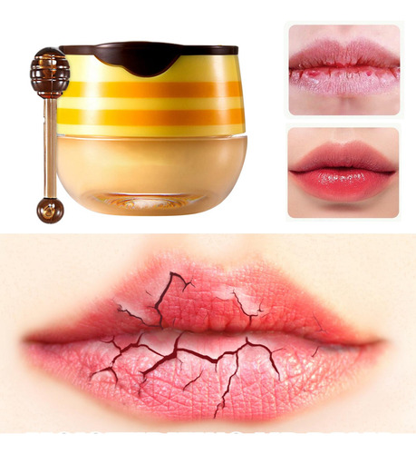 Honey Lip Sleeping Mask Durante La Noche Hidratante