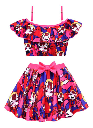 Traje De Baño Para Niñas Pamny Jax Magical Digital Circus H