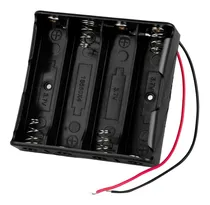Comprar Porta Pilas Baterias Pila Bateria X4 18650 Cuatro Baterias