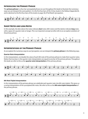 Syncopation Companion: An Integrated Approach To Rudimental