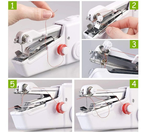 Imagen 4 de 8 de Maquina De Coser Manual Portátil Ligera Practica