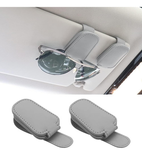 Paquete De 2 Soportes For Gafas De Sol For Visera De Coche,