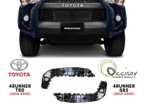 Base Guia Parachoque Toyota 4runner Trd Limited  2014 - 2021