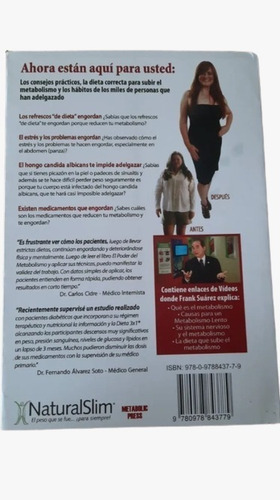 Imagen 3 de 3 de El Poder Del Metabolismo Libro Físico Nuevo