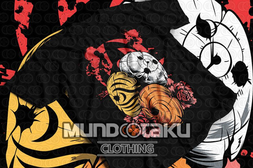 Franela Obito Uchiha V3 Naruto