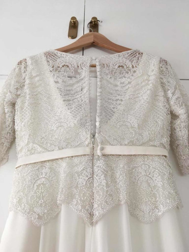 Vestido De Novia Estilo Romántico En Excelente Estado
