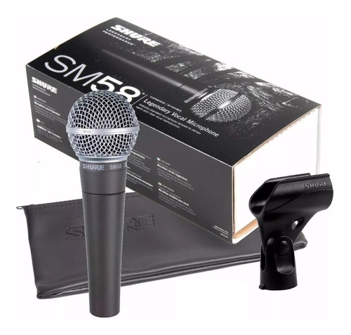 Shure Sm 58 Lc Microfono Dinamico Cardioide 50hz-15khz