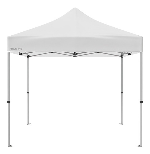 Gazebo Aluminio Plegable 3x3 Mts Blanco Impermeable + Bolso