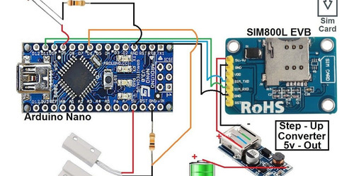 Modulo Sim800l Gsm V2 Con Antena Arduino Pic