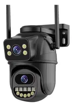 Comprar Cámara de seguridad IP Icsee de doble lente Zyhum A33h de 6 MP, color negro