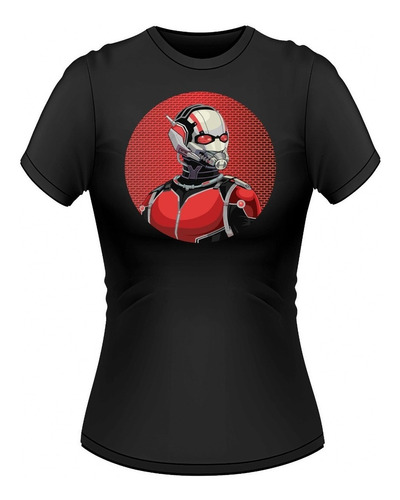 Polera Mujer Algodon Premium Ant Man Marvel Comics