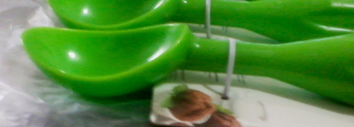 Imagen 3 de 4 de Cuchara Para Servir Helado De Platico