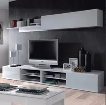 Comprar Mueble Modular Mesa Tv Led Lcd Estante Rack Flotante Panel