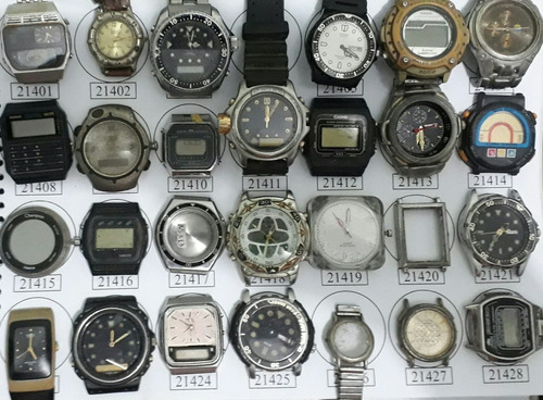 Lote 77 Sucatas Casio E Outros- Máquina Do Tempo