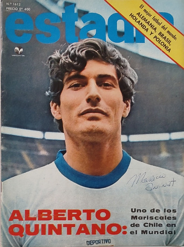 Revista Estadio N°1612 Alberto Quintano (ee10