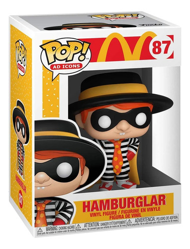 Funko Pop Mc Donalds - Hamburglar #87 Nuevo Vinilo