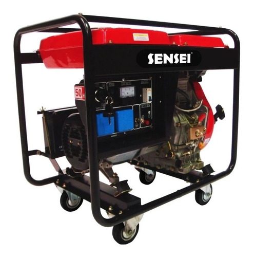 Generador portátil Sensei MGD 5000 AE 4.6 kW monofásico con tecnología AVR 220V