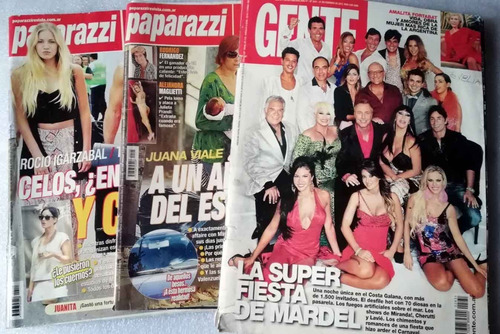 Revista Gente 2431  21/02/12 Fiesta Mardel + 2 Paparazzi 