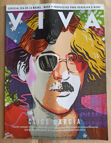 Revista Viva Clarín Charly Garcia - Rock