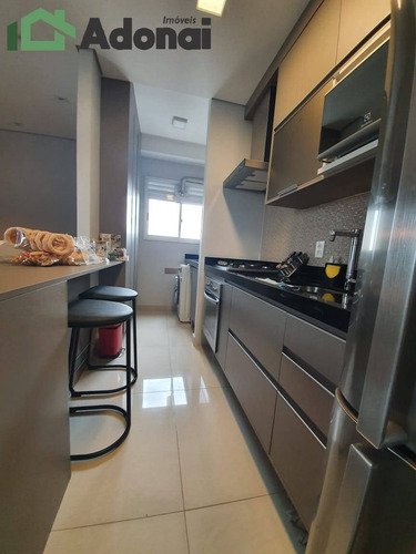 Imagem 10 de 15 de Excelente Apto 2 Dorms Sendo 1 Suite E 1 Reversível No Residencial Fatto - 1204