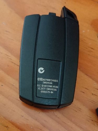 Imagen 3 de 6 de Llave Carcasa Bmw Cas 3 Serie 1 3 5 7 2006 2009 2010 2012