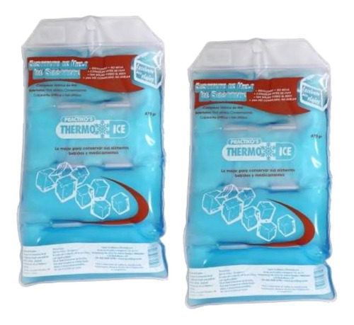 Imagen 1 de 2 de 2 Sustituto De Hielo Reutilizable Grande Gel 875 Grs