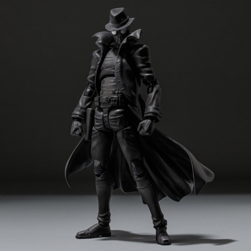 Ja Figura De Acción Sentinel Spider-man Noir Sv Spider-verse