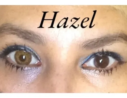 Color hazel lentes de contacto sale
