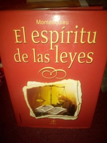 El Espíritu De Las Leyes Montesquieu