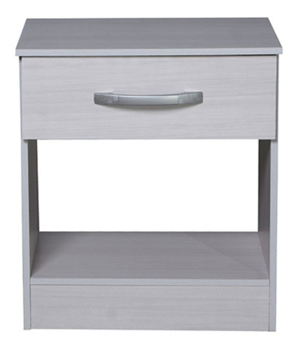 Imagen 2 de 10 de Mesa Mesita De Luz De Melamina 1 Cajón 50x45x30 Cm