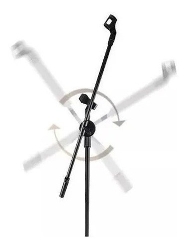 Pedestal Híbrido Para Microfone Pt-90 Com Tripé - Konect