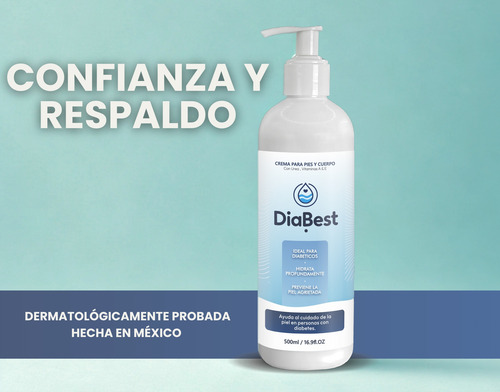 Crema Diabest / Urea + Vit A Y E Piel Delicada & Diabetes