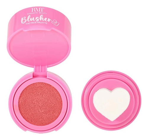 Rubor En Crema Sello Stamping Corazon Blush Maquillaje