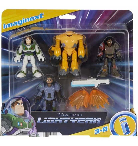 Buzz Lightyear Pack 4 Muñecos Disney Pixar