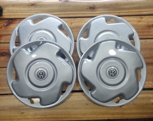 Kit 4 Tazas Volkswagen Gol Senda Rodado 13 