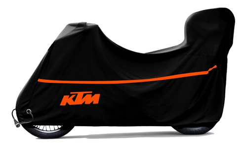 Funda Cubre Moto Ktm Duke 250 390 Adventure Con Baul Topcase