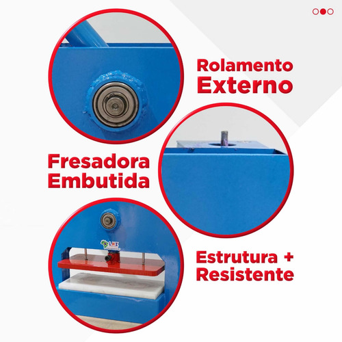 Imagem 3 de 3 de Máquina De Corta Chinelo Completa