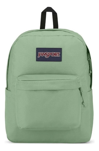 Mochila Jansport Superbreak Plus Loden Frost Color Verde claro