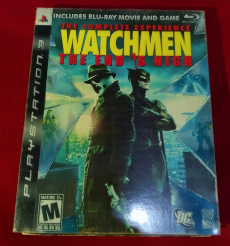 Juego Original Watchmen Edición Coleccionista Playstation 3 