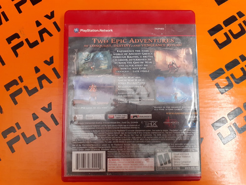 God Of War Collection Ps3 (leer Descripción) Físico Dom Play (Usado)