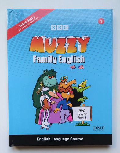 Libro Muzzy Family English Video Story (bbc) Tomo 1, Con Dvd