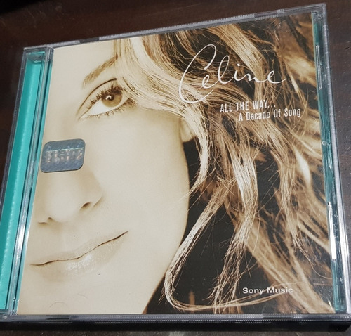 Celine Dion Cd All The Way...a Decada Of Song Mbe