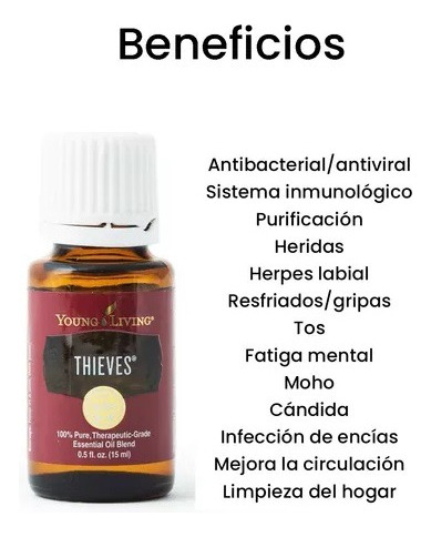Aceite Esencial Thieves 5ml Young Living Original