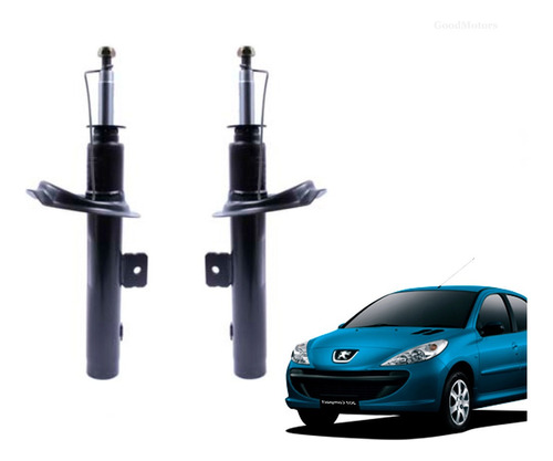 Kit Amortiguadores Delanteros Peugeot 207 1.4 2007 2013