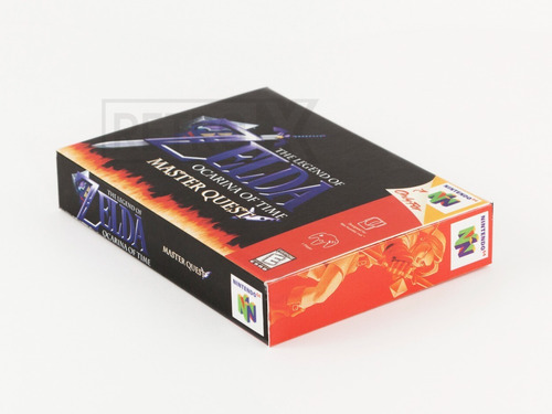 Zelda Master Quest - Ocarina Time - 64 En Caja Retrox