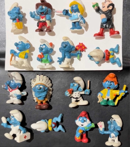 Pitufos Smurfs Originales !!!