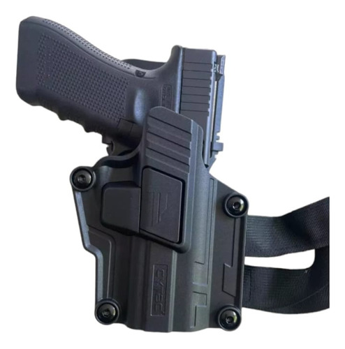 Plataforma Piernera Ajusté Bajo Con Holster Universal Cytac.