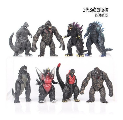Godzilla Modelo Muñeca Decoración 2 Generaciones 8 Modelos 
